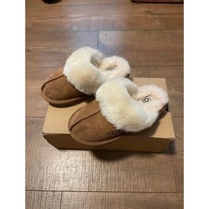 NEW UGG Kids' Cozy II Slippers (Chestnut 12)